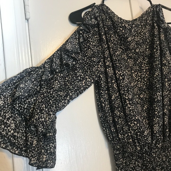 Floral Blue Life Mini Dress - XS - Picture 8 of 10